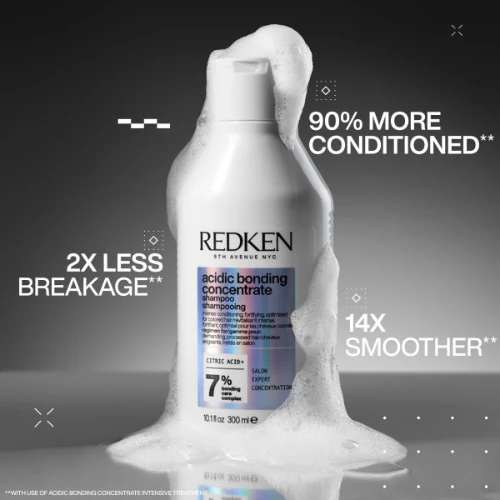 Redken Acidic Bonding Concentrate Shampoo 500ml - Image 3