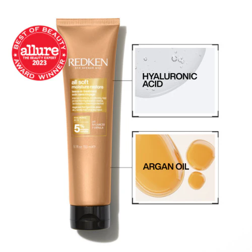 Redken All Soft Moisture Restore Leave-In Tretament 150 ml. - Image 3