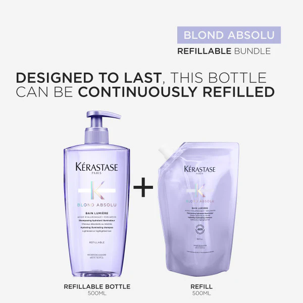 Kérastase Blond Absolu Bain Lumière Shampoo Refill 500 ml - Image 9