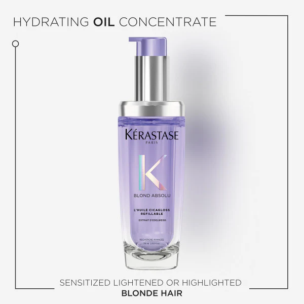 Kérastase Blond Absolu L´Huile Cicagloss Refill Hair Oil 75ml - Image 6