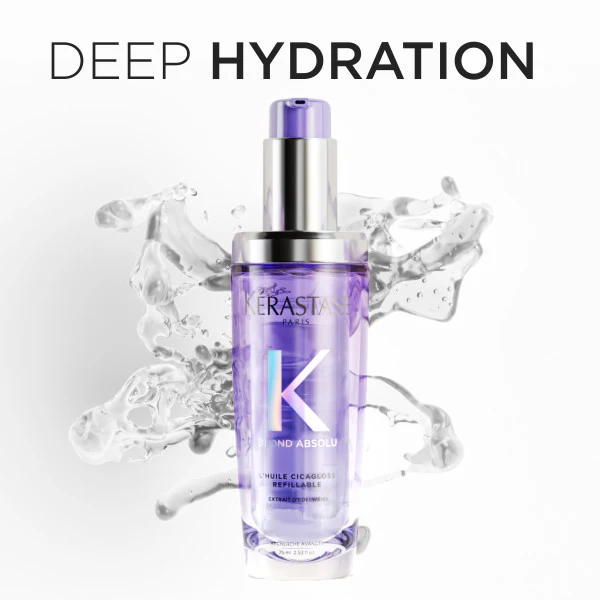 Kérastase Blond Absolu L´Huile Cicagloss refillable hair oil 75ml - Image 7