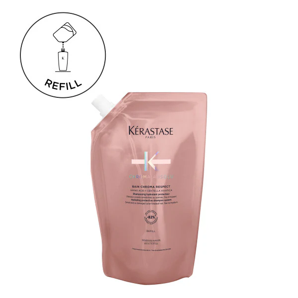 Kérastase Chroma Absolu Bain Chroma Respect 500ml Refill - Image 6