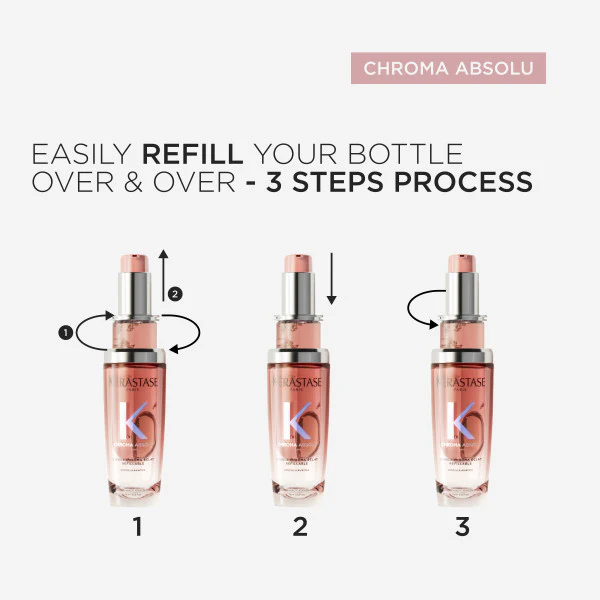 Kérastase Chroma Absolu Éclat Refillable Hair Oil 75ml - Image 6
