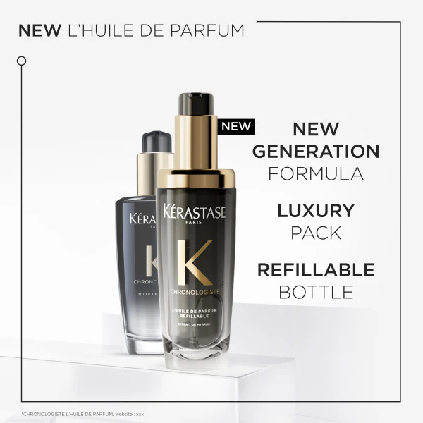 Kérastase Chronologiste L'Huile De Parfum Refillable Hair Oil 75ml - Image 3