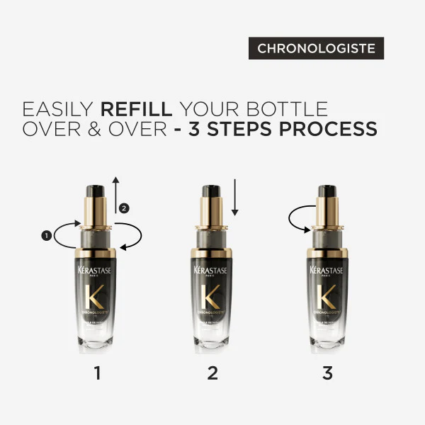 Kérastase Chronologiste L'Huile De Parfum Hair Oil Refill 75ml - Image 3