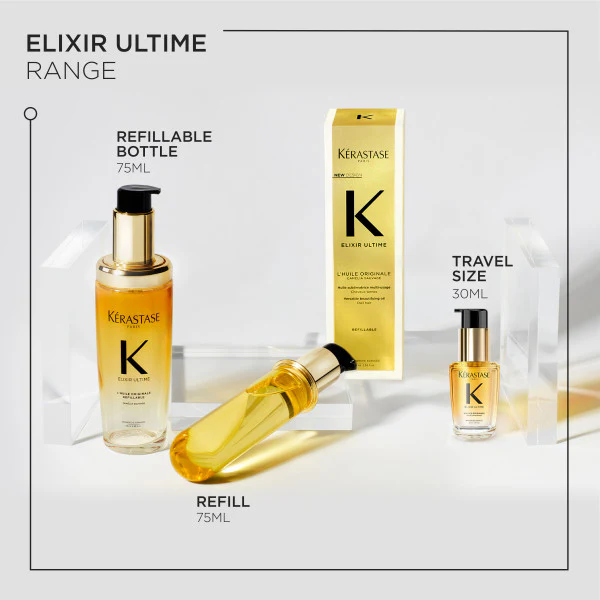 Kérastase Elixir Ultime L’Huile Originale Hair Oil 75ml - Image 3