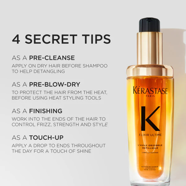 Kérastase Elixir Ultime L’Huile Originale Hair Oil 75ml - Image 9