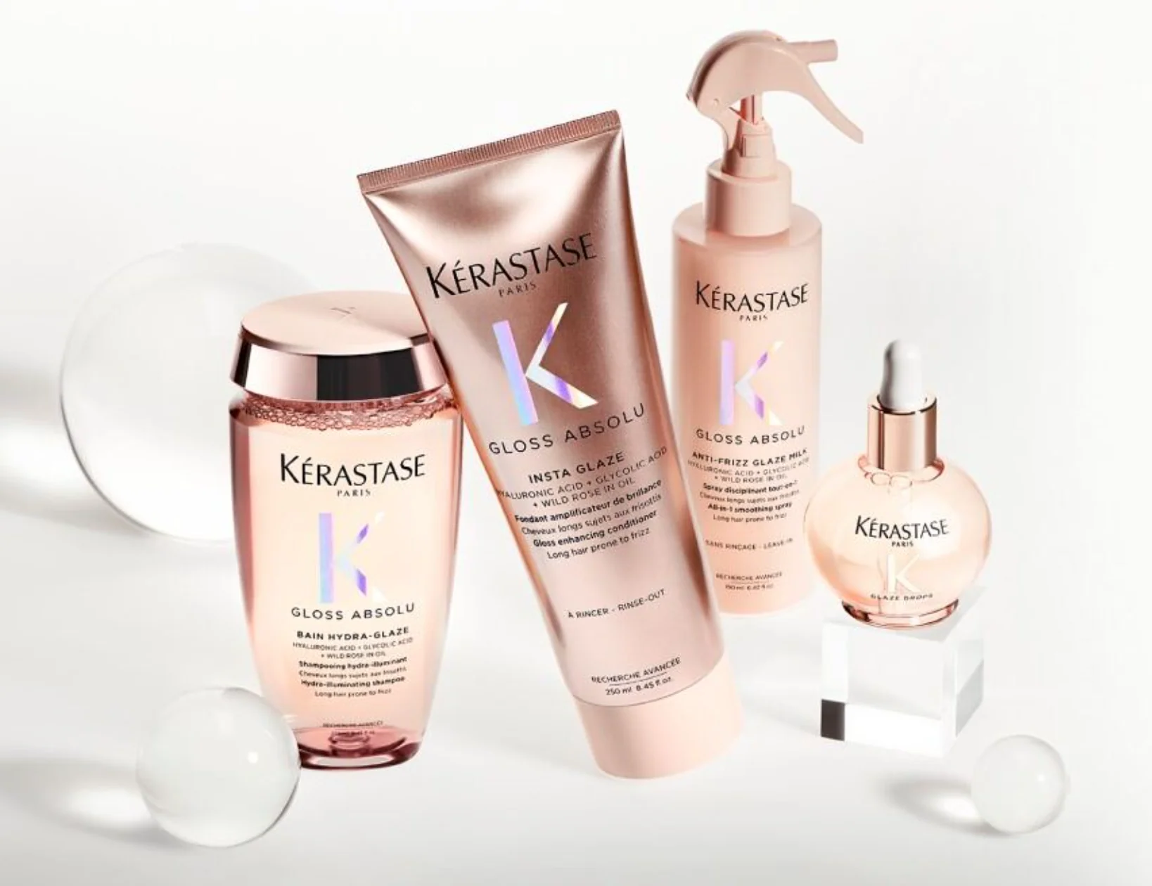 Kérastase Gloss Absolu Anti-Frizz Glaze Milk 190ml - Image 2