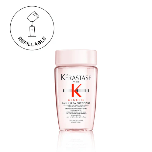 Kérastase Genesis Bain Hydra-Fortifiant Shampoo Travel Size 80 ml - Image 4