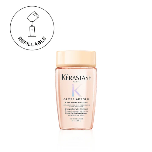 Kérastase Gloss Absolu Bain Hydra-Glaze Shampoo 80 ml - Image 3