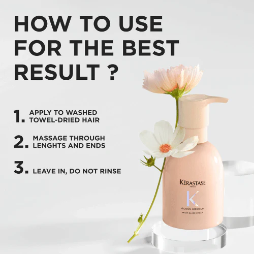 Kérastase Gloss Absolu Frizz-Glaze Cream 240 ml - Image 3
