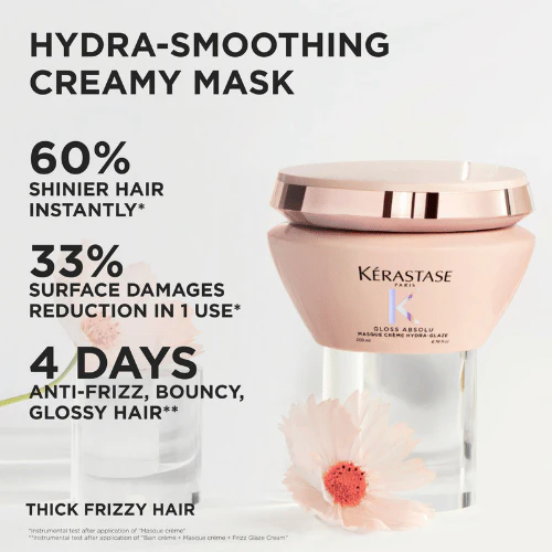 Kérastase Gloss Absolu Masque Crème Hydra-Glaze 200 ml - Image 4