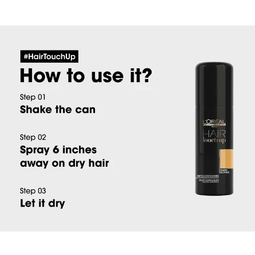 L'Oréal Hair Touch Up Warm Blonde 75 ml - Image 2