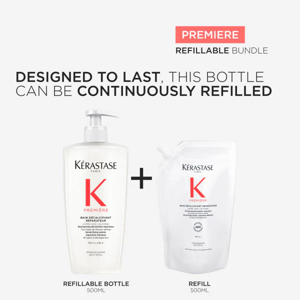 Kérastase Première Bain Décalcifiant Rénovateur Shampoo 500ml Refill - Image 2