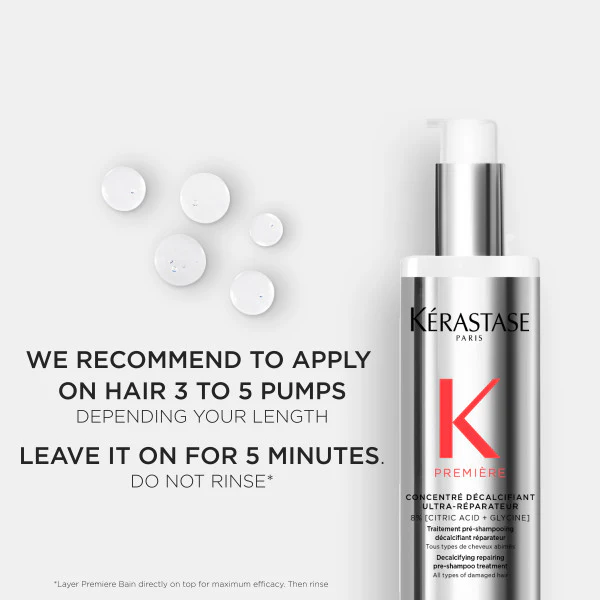 Kérastase Première Concentré Décalcifiant Ultra-Réparateur Pre-Shampoo treatment 250ml - Image 7