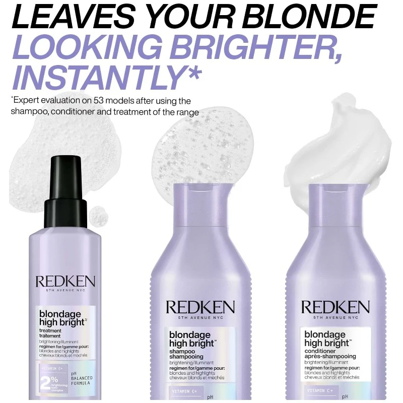 Redken Blondage High Bright Shampoo 300 ml. - Image 3
