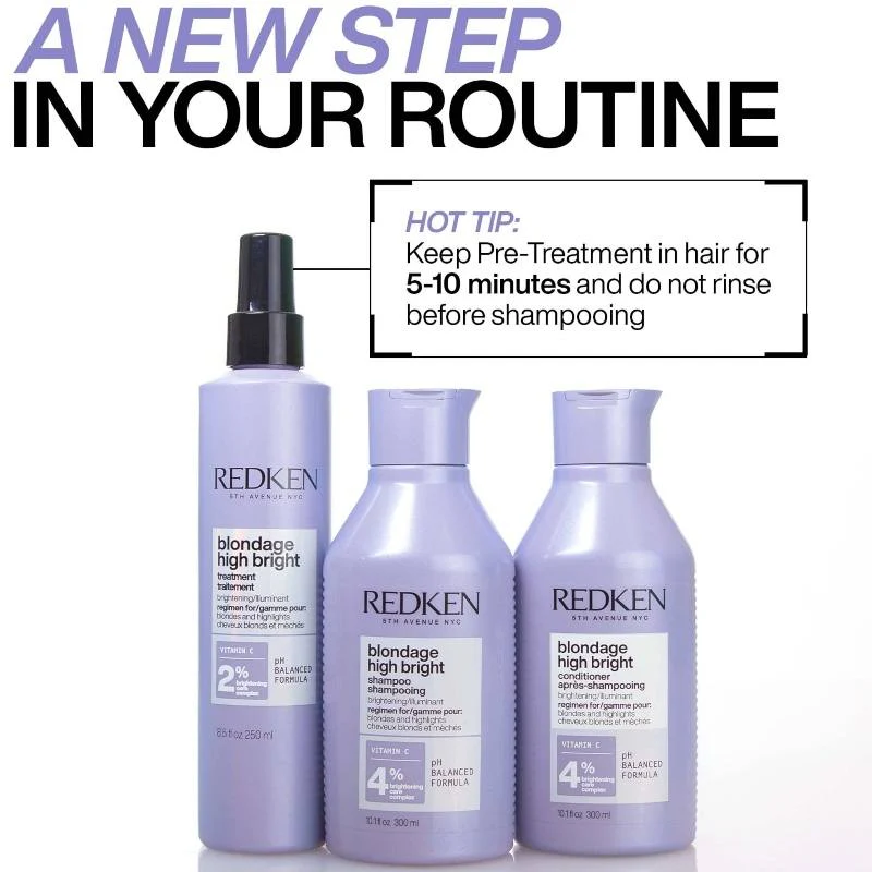 Redken Blondage High Bright Shampoo 300 ml. - Image 6