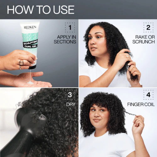 Redken Sculpting Curl Gel 250 ml. - Image 3
