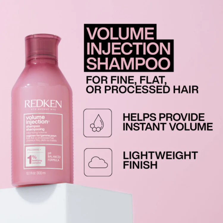 Redken Volume Injection Shampoo 300 ml. - Image 2